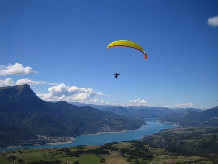 A Tire d'Aile à Embrun, Hautes-Alpes (05)