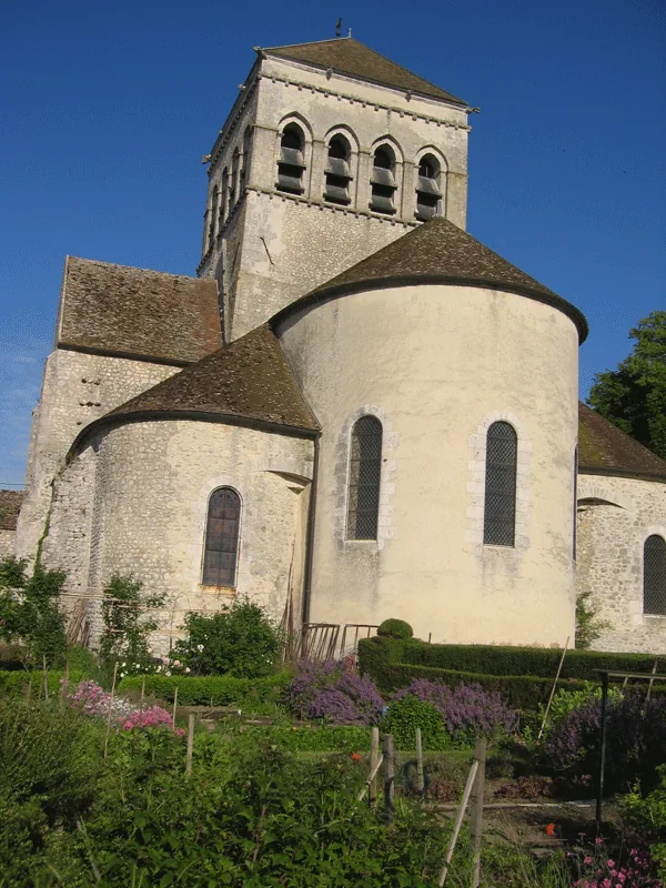 Abbaye Saint-Loup-de-Naud à Saint-Loup-de-Naud, Seine-et-Marne (77)