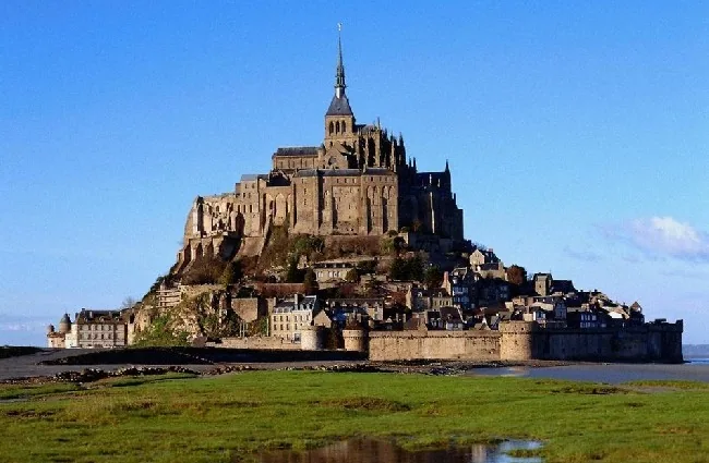 Abbaye du Mont Saint-Michel à Le Mont-Saint-Michel, Manche (50)