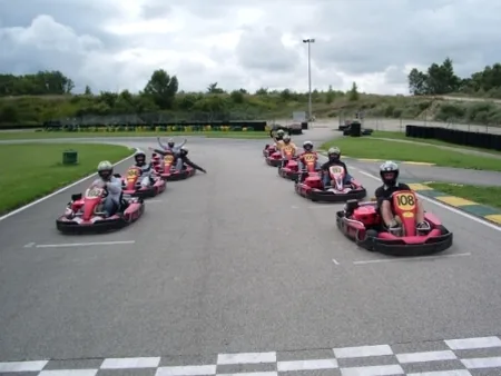 Ain karting à Château-Gaillard, Ain (01)
