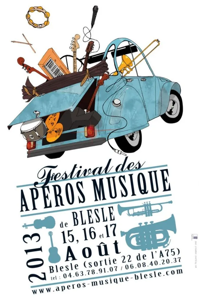 Apéros Musique à Blesle, Haute-Loire (43)