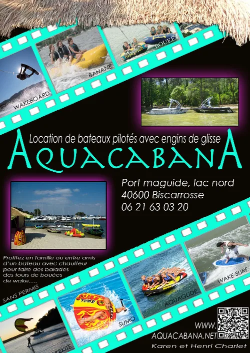 Aquacabana à Biscarrosse, Landes (40)