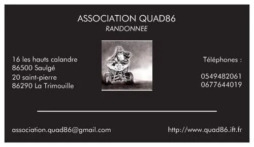 Association Quad86 à La Trimouille, Vienne (86)