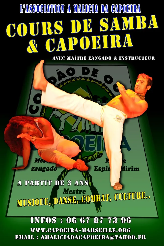 Association a Malicia Da Capoeira à Marseille, Bouches-du-Rhône (13)