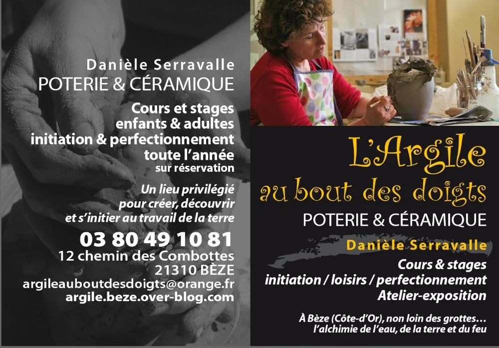 Atelier Argile au Bout des Doigts à Bèze, Côte-d'Or (21)
