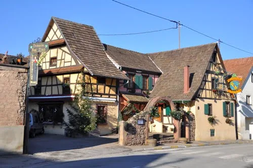 Au Vieux Porche à Eguisheim, Haut-Rhin (68)