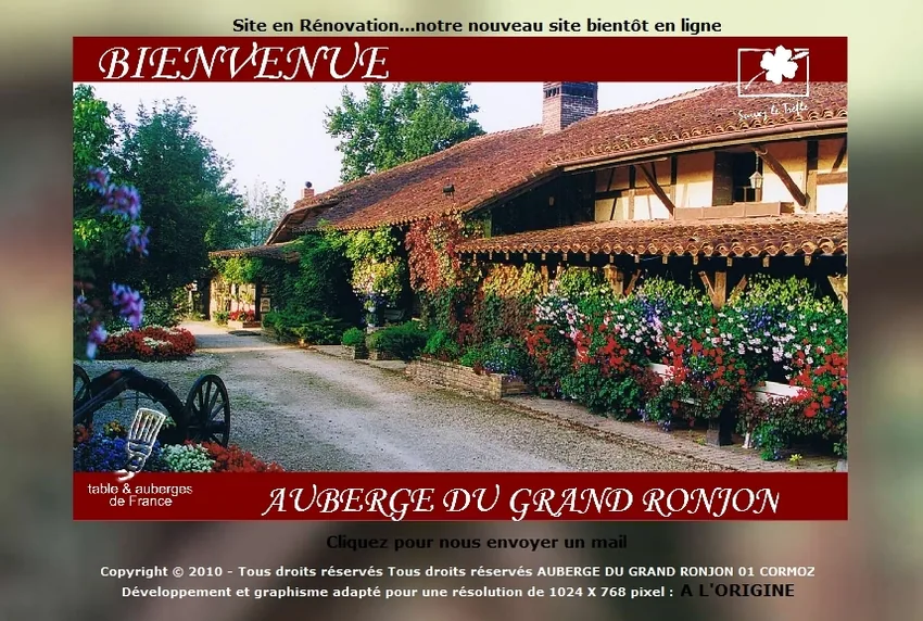 Auberge du Grand Ronjon à Cormoz, Ain (01)