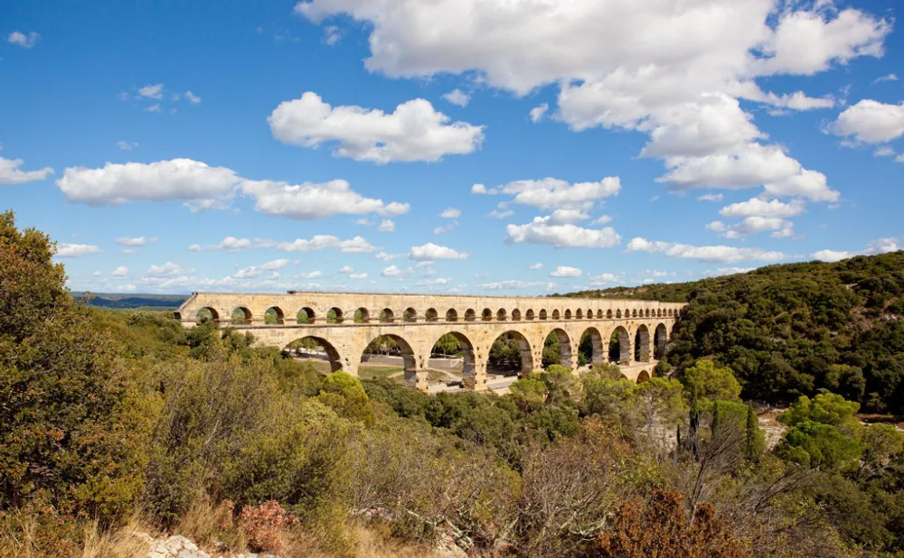 Baignade Aux Pieds du Pont du Gard à Vers-Pont-du-Gard, Gard (30)