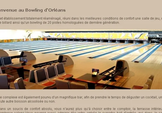 Bowling d'Orléans à Orléans, Loiret (45)