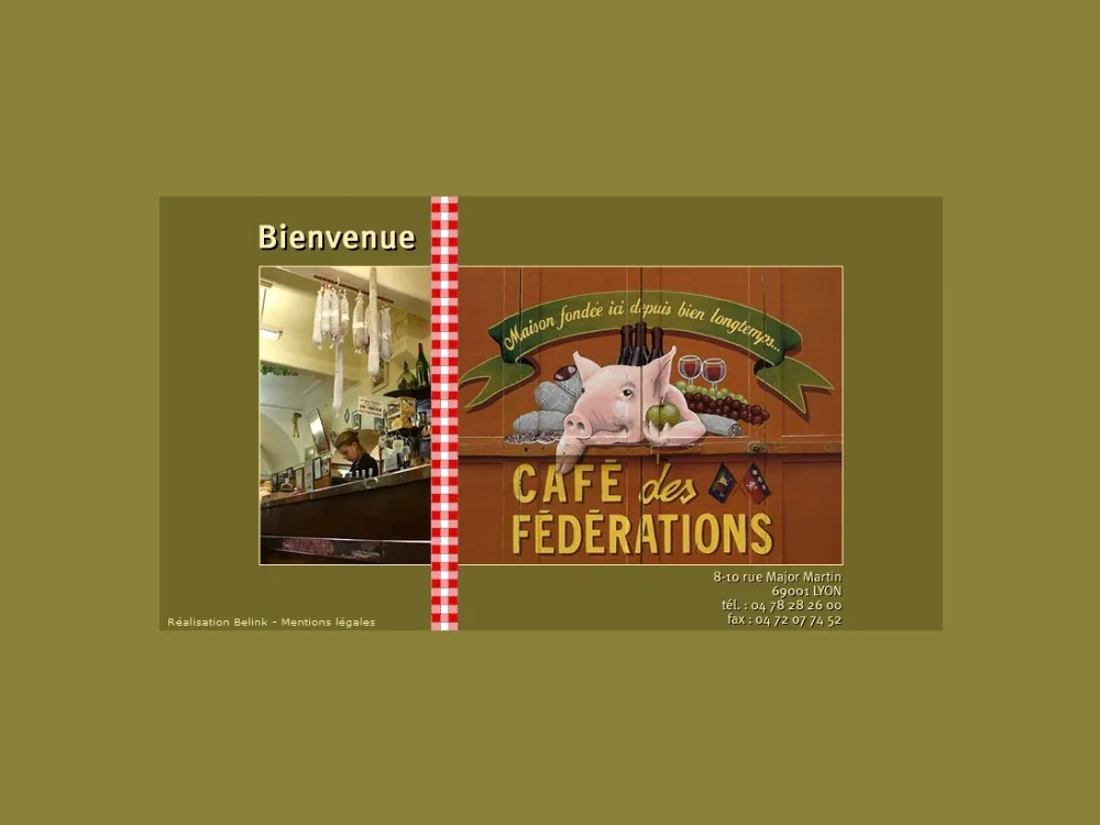 CAFE DES FEDERATIONS à Lyon, Rhône (69)