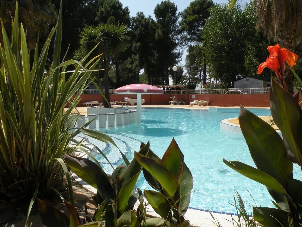 La Piscine du Camping Le Bosquet Canet Plage