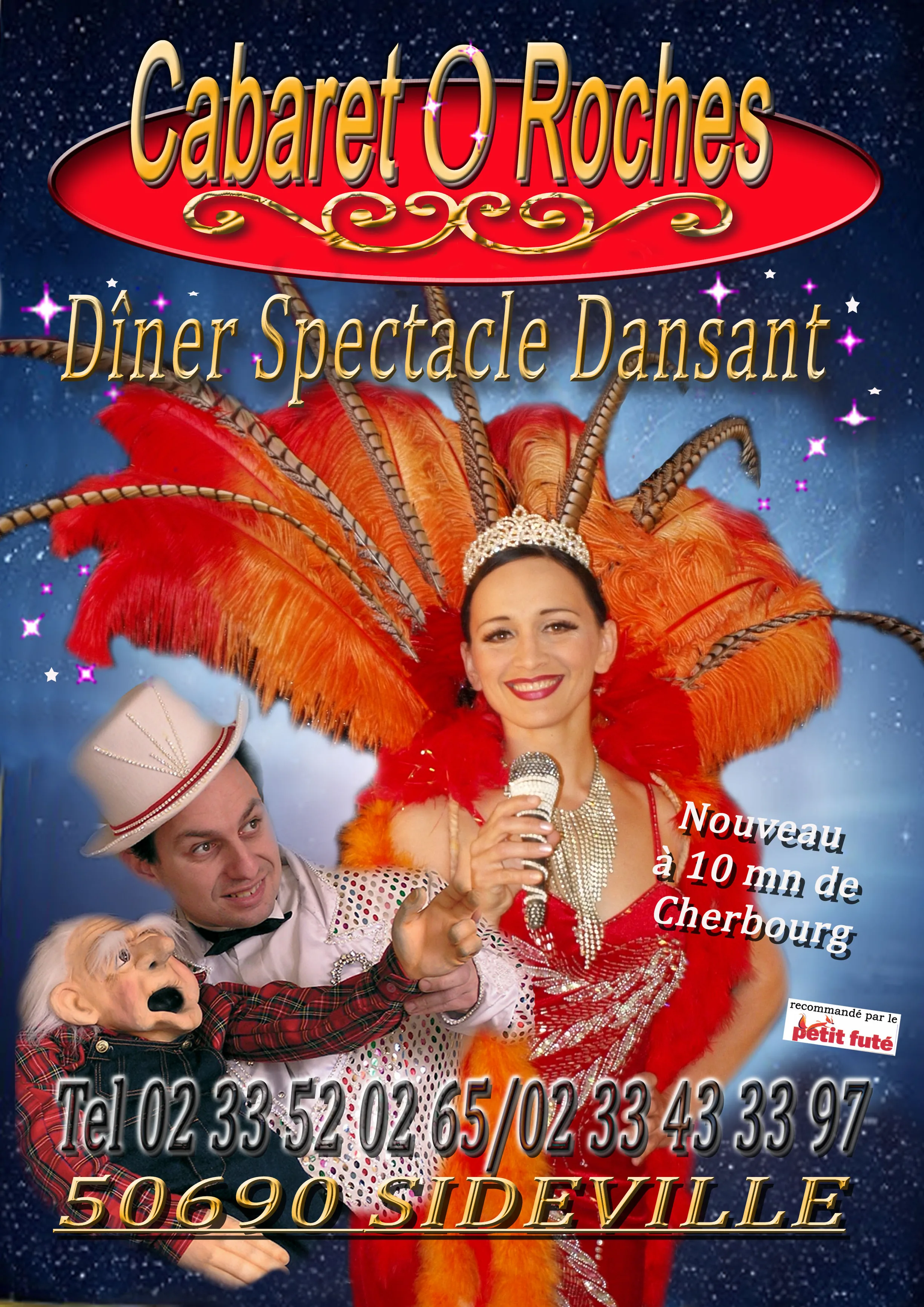 Cabaret O Roches à Sideville, Manche (50)
