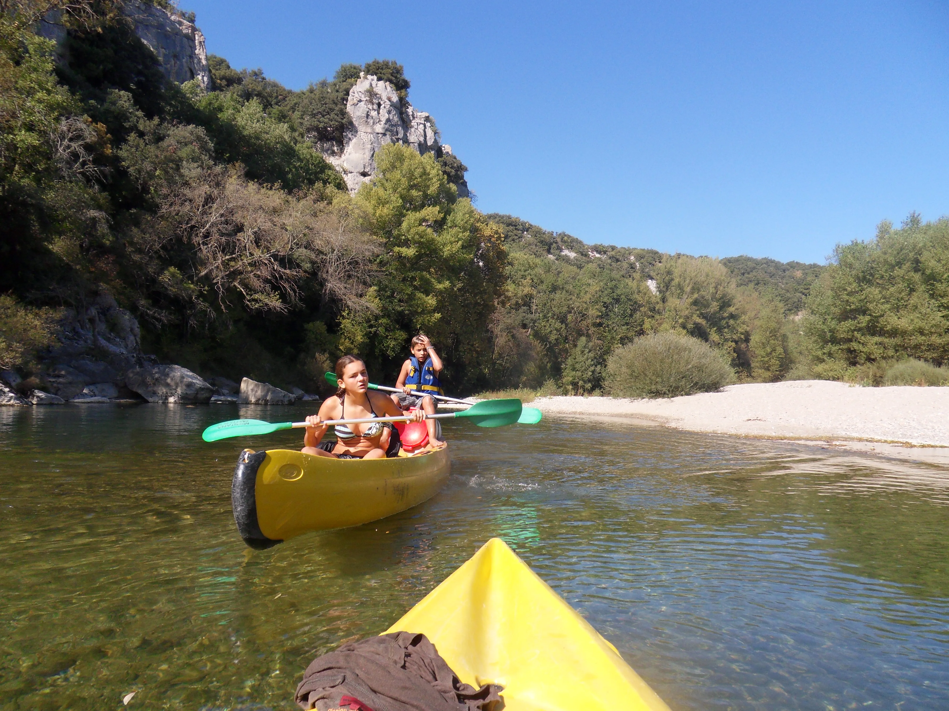 Canoë Montana à Saint-Bauzille-de-Putois, Hérault (34)