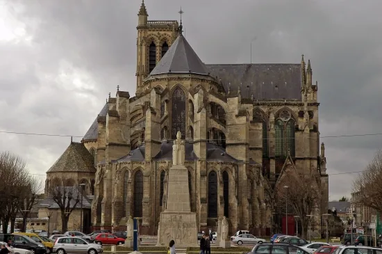 Cathédrale Saint Gervais et Saint Protais à Soissons, Aisne (02)