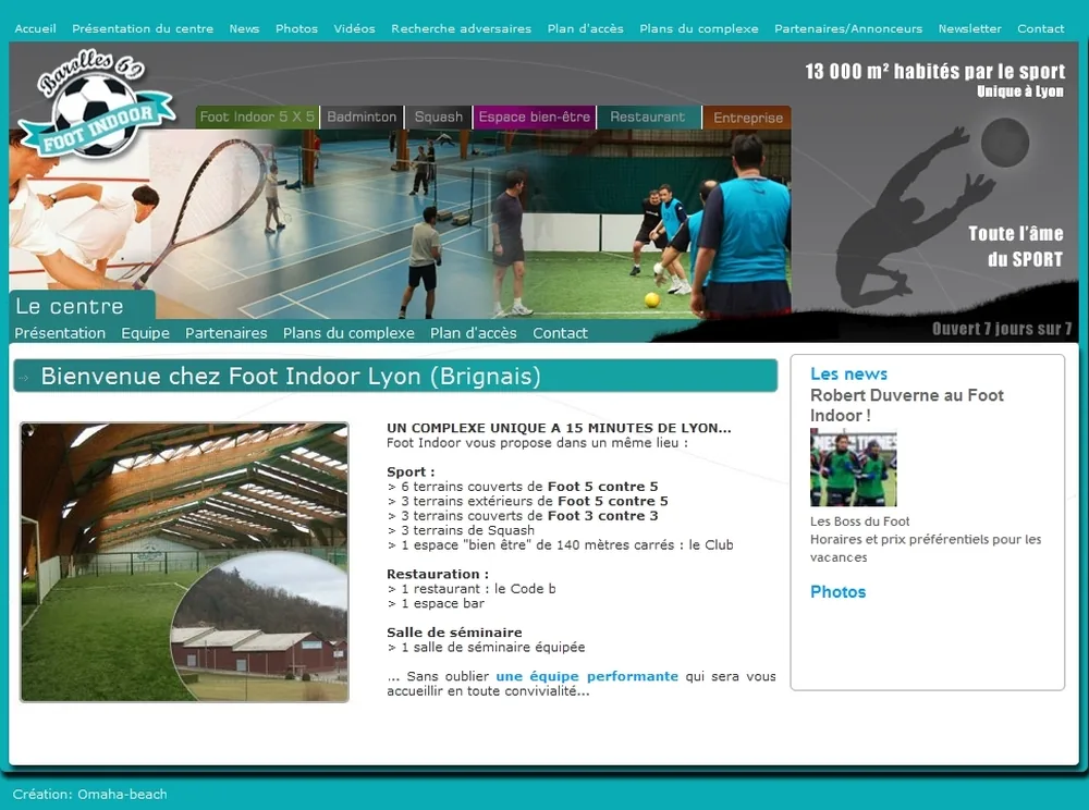 Centre multi-sports des Barolles à Brignais, Rhône (69)