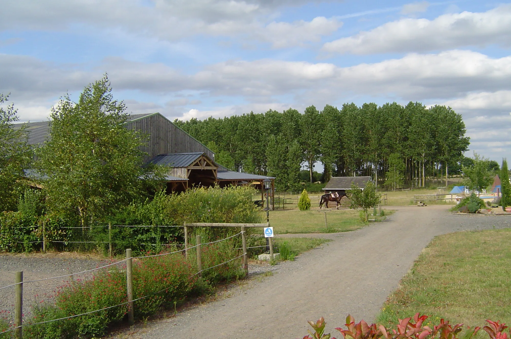 Centre Equestre et Poney-Club la Fourerie à Villevêque, Maine-et-Loire (49)