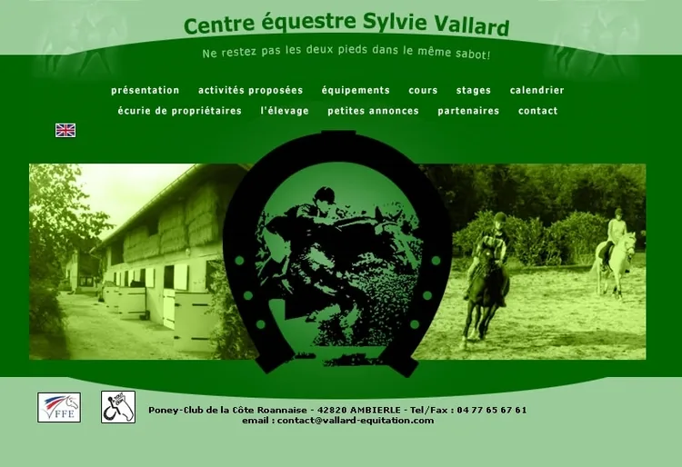 Centre Equestre Ecurie Sylvie Vallard à Ambierle, Loire (42)
