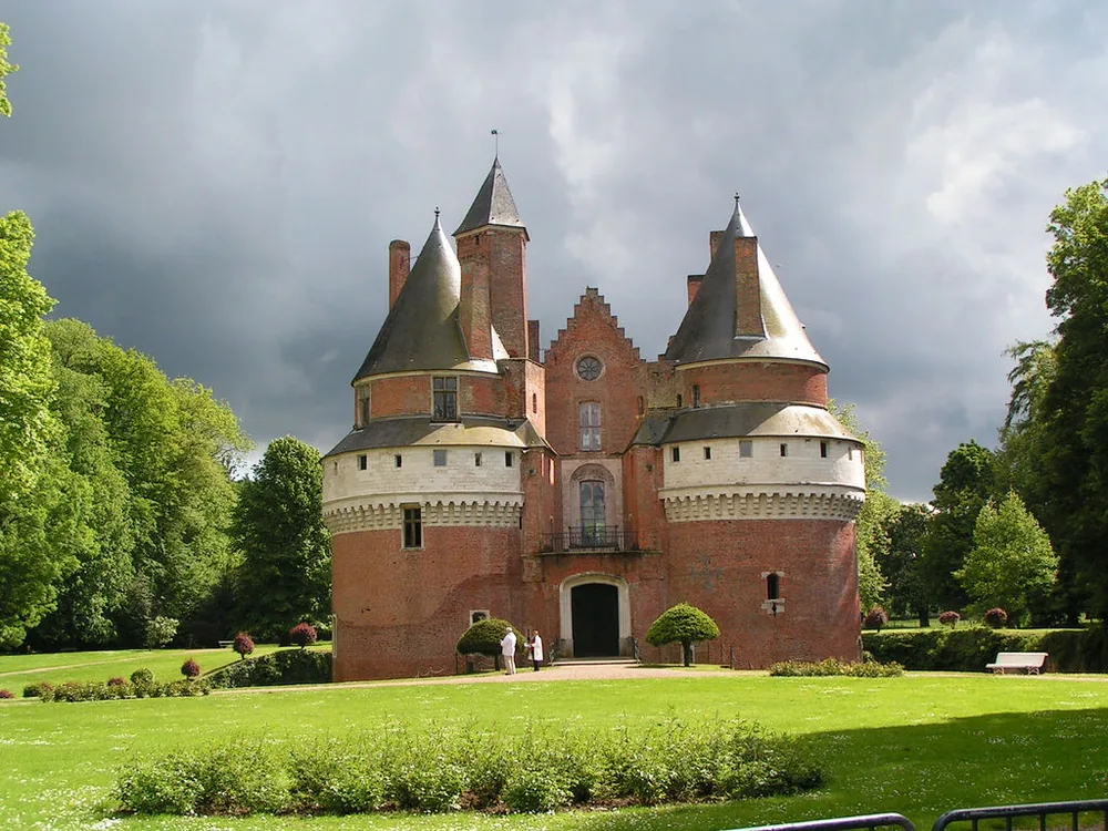 Château Fort de Rambures à Rambures, Somme (80)