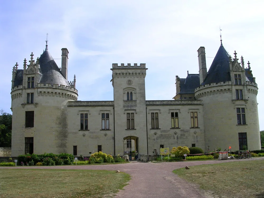 Château de Breze à Brézé, Maine-et-Loire (49)