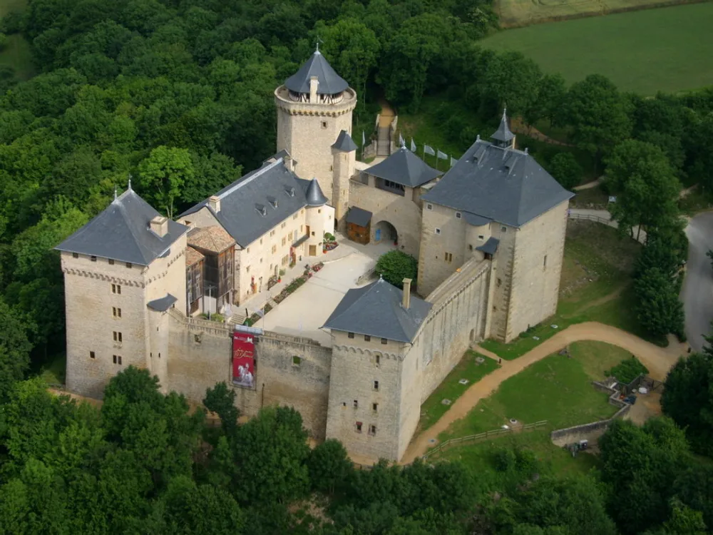 Château de Malbrouck à Manderen, Moselle (57)