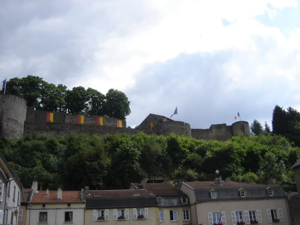 Château des Ducs de Lorraine à Sierck-les-Bains, Moselle (57)