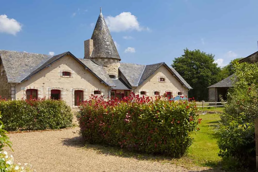 Chateau des Lutz à Daon, Mayenne (53)