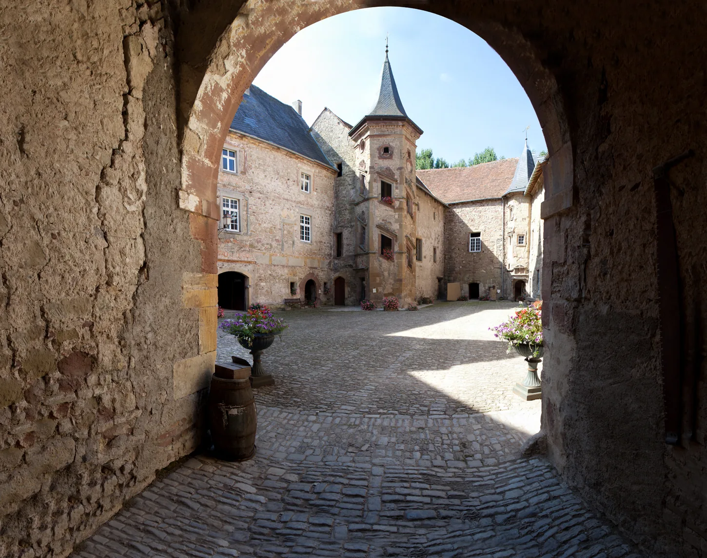 Château Saint Sixte de Freistroff à Freistroff, Moselle (57)