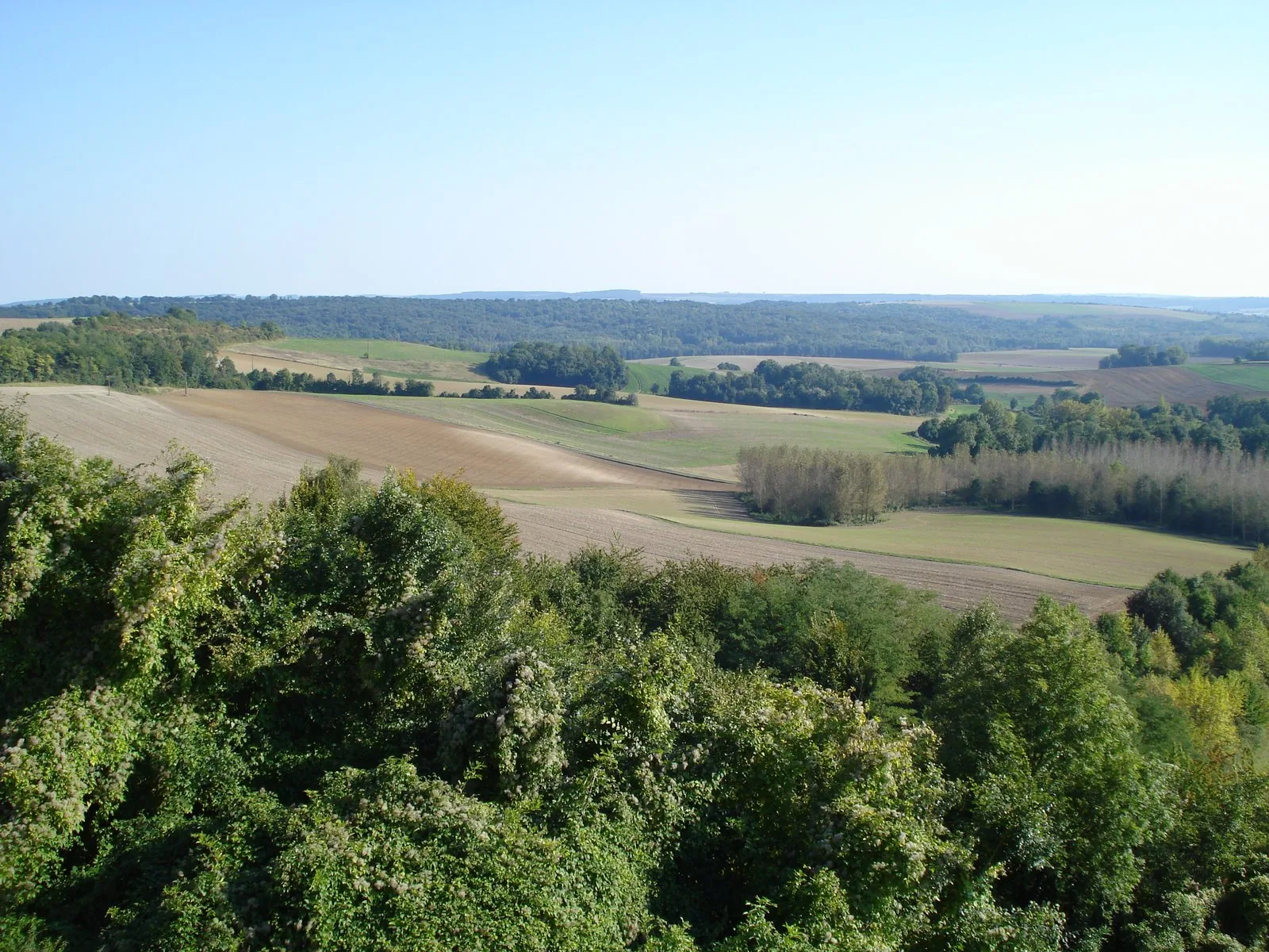 Chemin des Dames à Oulches-la-Vallée-Foulon, Aisne (02)
