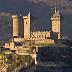 Château des Comtes de Foix à Foix, Ariège (09)