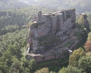 Château de Fleckenstein à Lembach, Bas-Rhin (67)