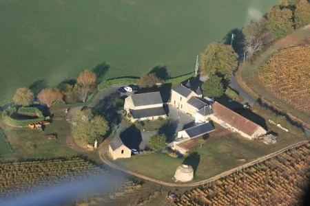 Château de Fosse Seche à Vaudelnay, Maine-et-Loire (49)