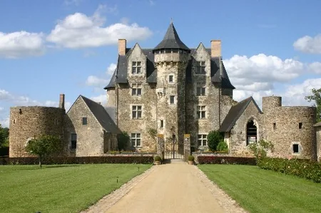 Château de Vaux à Miré, Maine-et-Loire (49)