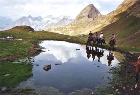 Chevauchée Pyrénéenne à Sévignacq-Meyracq, Pyrénées-Atlantiques (64)