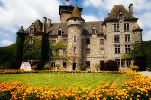 Château de Pesteils à Polminhac, Cantal (15)