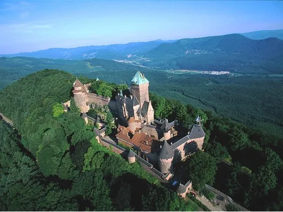 Château du Haut-Koenigsbourg à Orschwiller, Bas-Rhin (67)