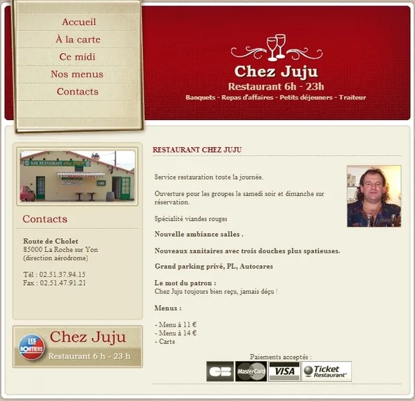 Chez Juju à La Roche-sur-Yon, Vendee (85)