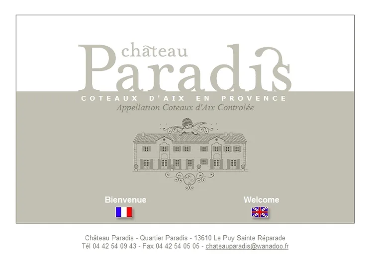 CHÂTEAU PARADIS à Le Puy-Sainte-Réparade, Bouches-du-Rhône (13)