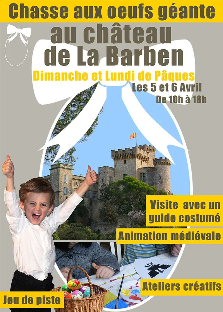 Château de la Barben à La Barben, Bouches-du-Rhône (13)