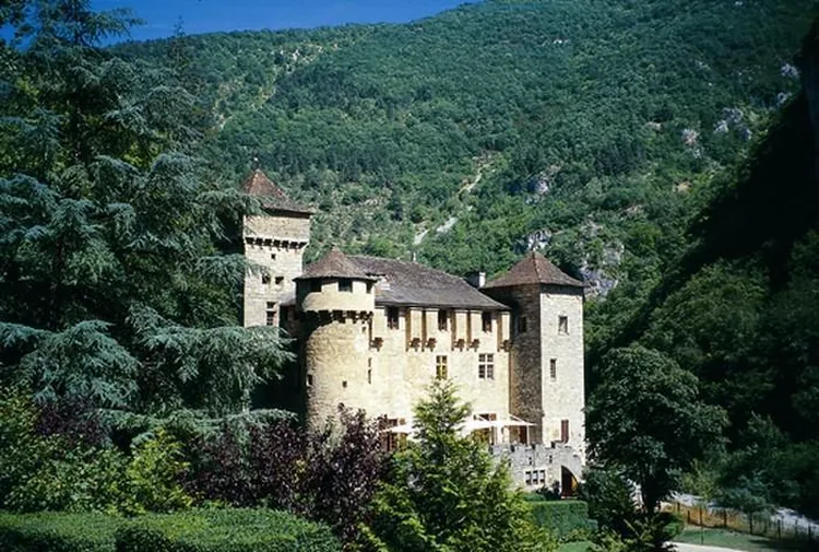 Château de la Caze à Sainte-Enimie, Lozère (48)