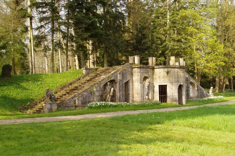 Chapelle Palatine et Parc de Gerbeviller à Gerbéviller, Meurthe et Moselle (54)