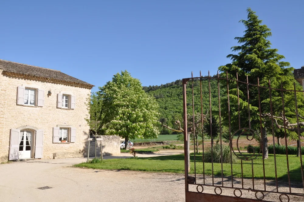 l'entrée du Mas Marican