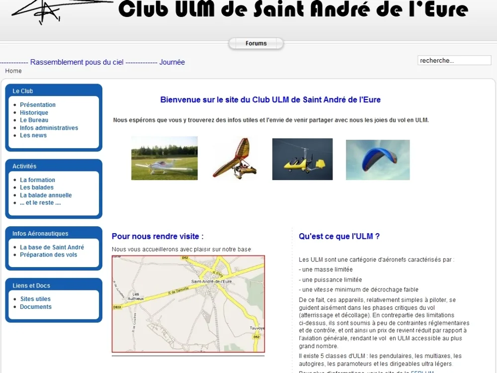CLUB ULM DE SAINT-ANDRÉ à Saint-André-de-l'Eure, Eure (27)