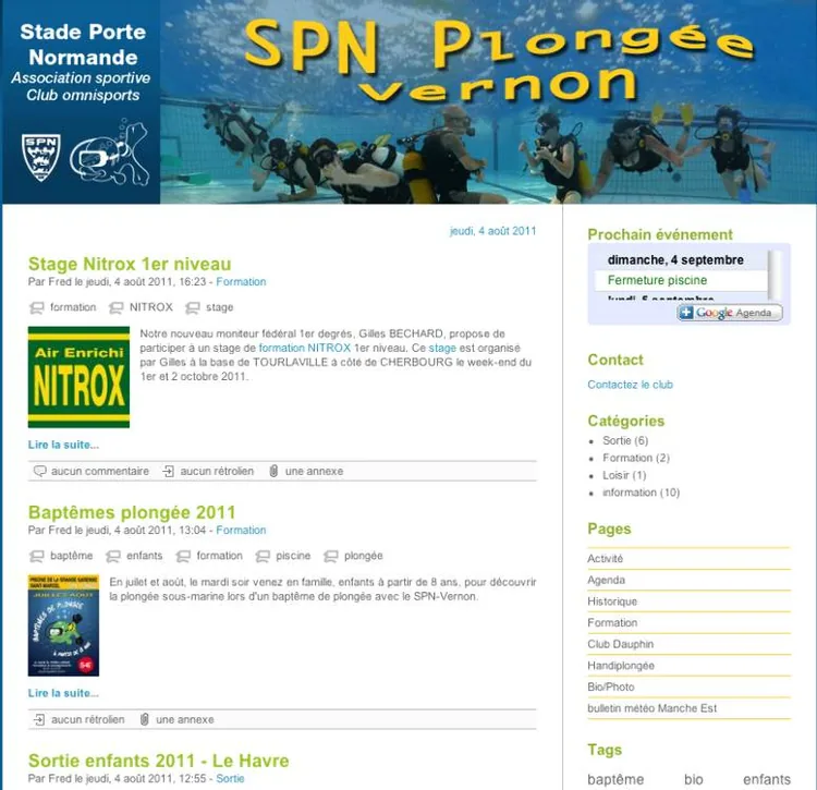 Spn Plongée Vernon à Vernon, Eure (27)