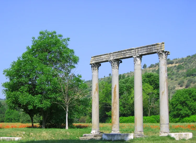 Colonnes de Riez à Riez, Alpes-de-Haute-Provence (04)