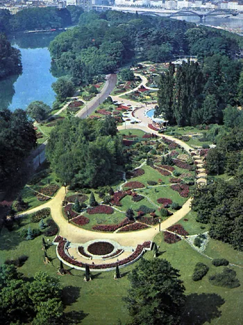 Cultures du Parc de la Tête d'Or à Lyon, Rhône (69)