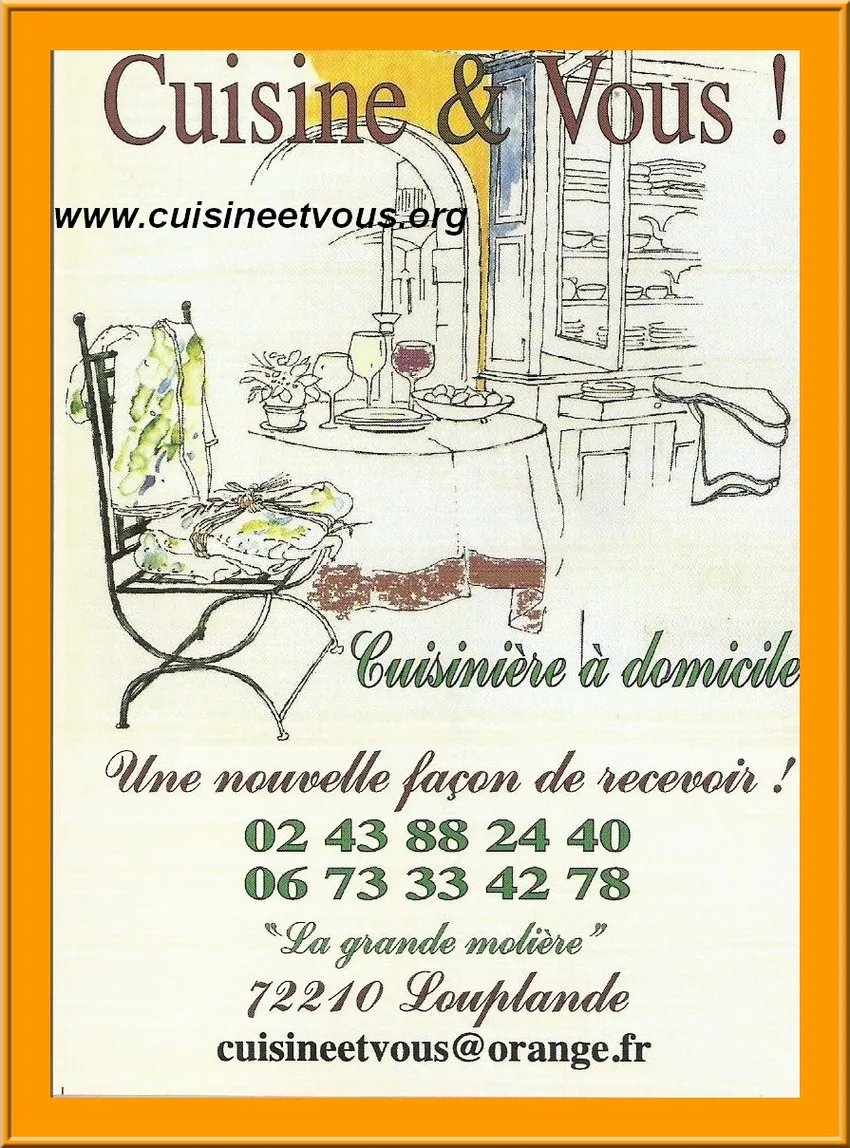 Cuisine et vous ! à Louplande, Sarthe (72)