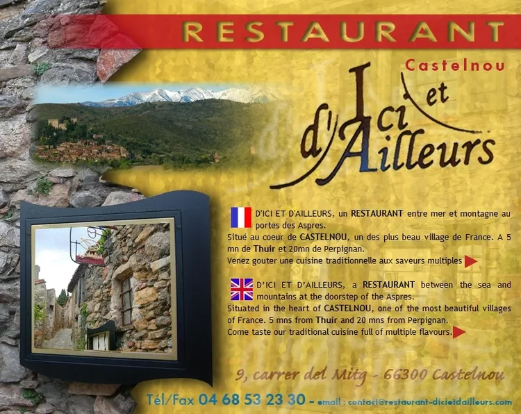d'Ici et d'Ailleurs à Castelnou, Pyrénées-Orientales (66)