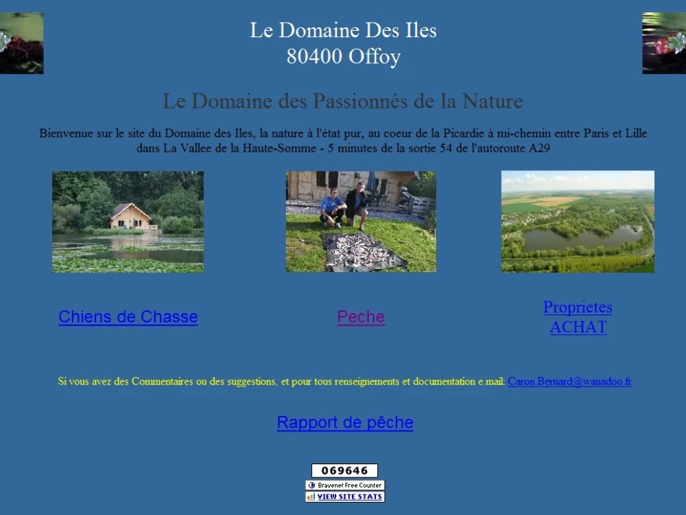 Domaine des Iles à Offoy, Somme (80)