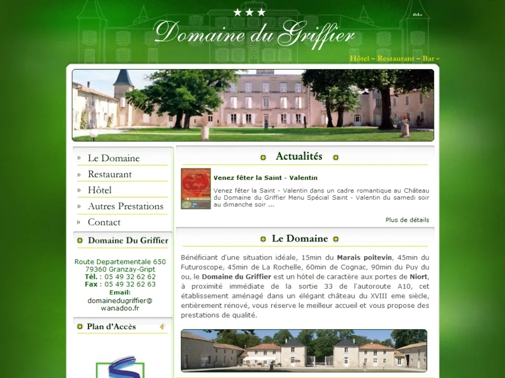 Domaine du Griffier à Niort, Deux-Sèvres (79)