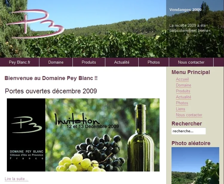 DOMAINE PEY BLANC à Aix-en-Provence, Bouches-du-Rhône (13)